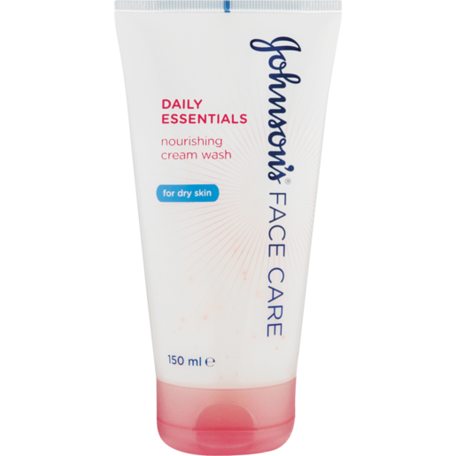 Johnson's Face Care Daily Essentials Nourishing Cream Face Wash 150ml