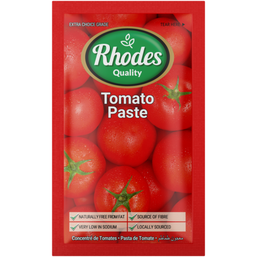 Rhodes Quality Tomato Paste Sachet 50g