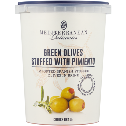 Mediterranean Delicacies Pimento Stuffed Olives 700g