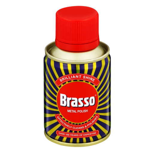 Brasso Metal Polish Can 100ml, Polishers, Cleaning