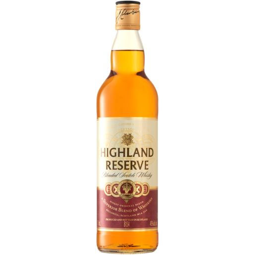 Highland Reserve Blended Scotch Whisky Bottle 750ml