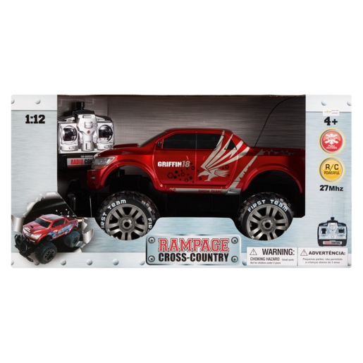 Rampage Cross-Country Off Roader Remote Control Car 1:12