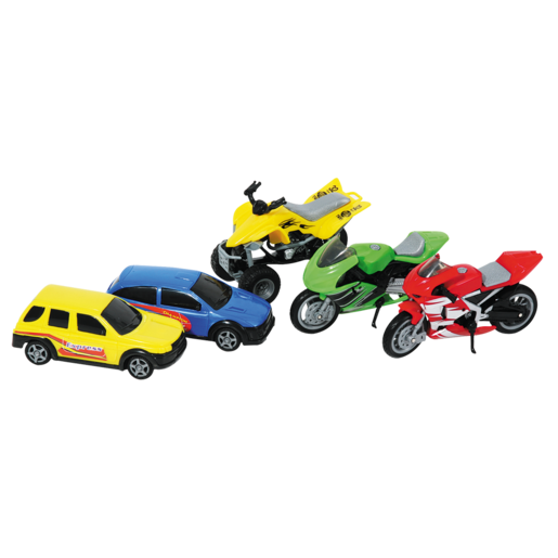Team Auto Frenzy Toy Vehicles 5 Piece