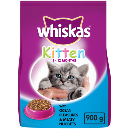 Whiskas Kitten Food 900g