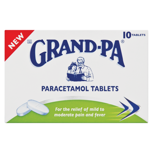 Grand-Pa Paracetamol Tablets 10 Pack