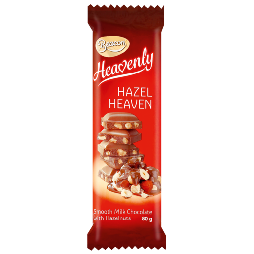 Heavenly Hazel Heaven Chocolate Slab 80g
