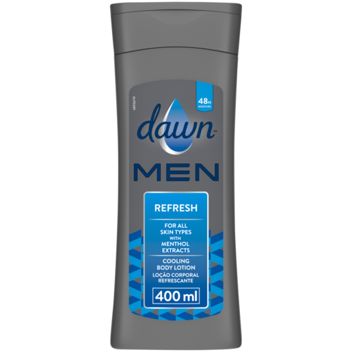Dawn Men Refresh Body Lotion 400ml 