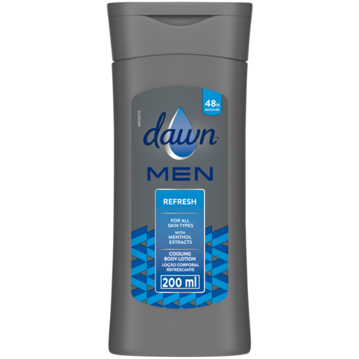 Dawn Men Refresh Body Lotion 200ml 