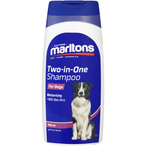 Marltons Two-In-One Dog Shampoo 500ml