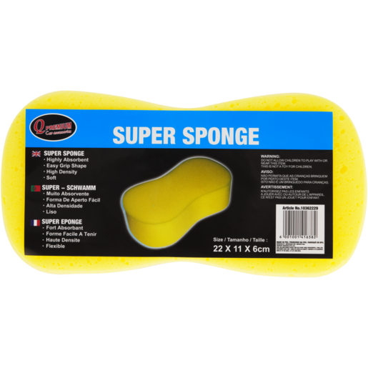 Q Premium Yellow Super Sponge 
