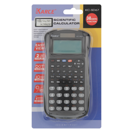 Karce KC-SD67 Scientific Calculator