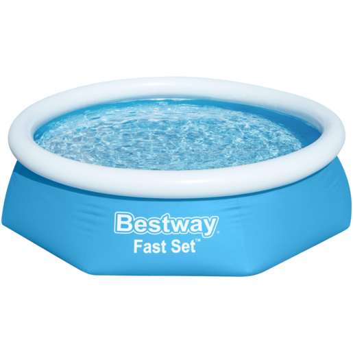 Bestway Fast Set Fill & Rise Pool Set 2.44m