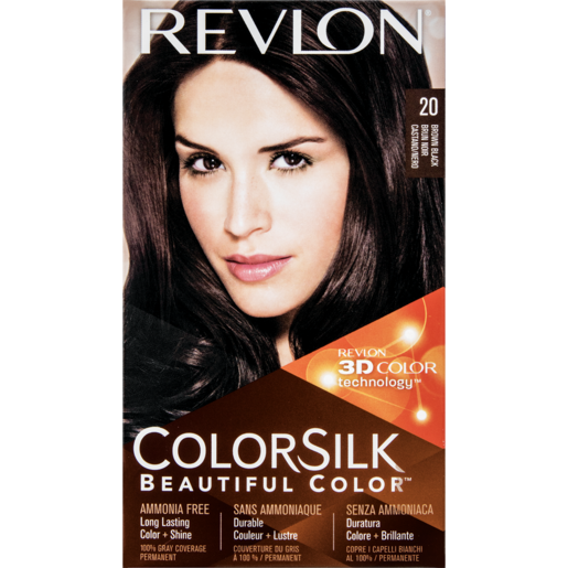 Revlon ColorSilk Beautiful Color Brown Black 20 Hair Colour Pack | Hair  Colourants & Dyes | Hair Care | Health & Beauty | Checkers ZA