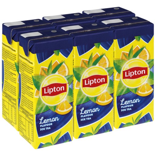 Lipton Lemon Flavoured Ice Tea 6 x 200ml