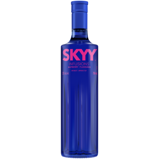 Skyy Infusions Raspberry Vodka Bottle 750ml