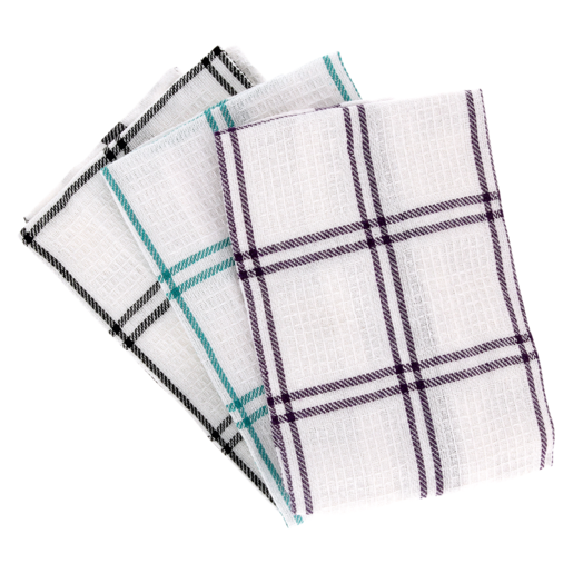 Kitchen Cloth Set 3 Pack (Colour May Vary)
