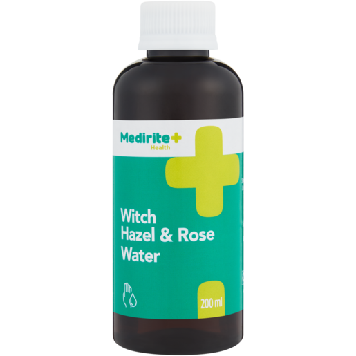 Medirite Witch Hazel & Rose Water Solution 200ml