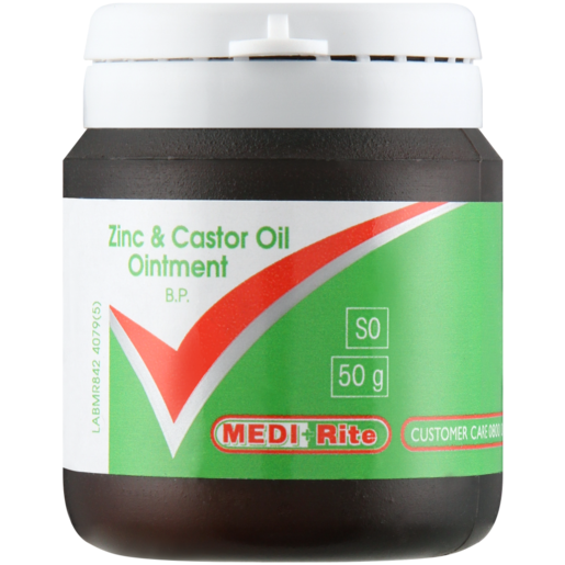 Medirite Zinc & Castor Oil Ointment 50g