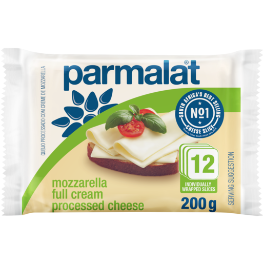 Parmalat Processed Mozzarella Cheese Slices 200g