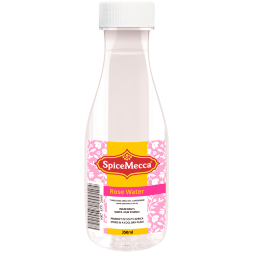 Spice Mecca Rose Water Bottle 350ml