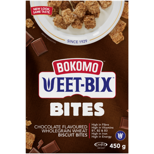 Weet-Bix Chocolate Flavoured Wholegrain Wheat Biscuit Bites 450g