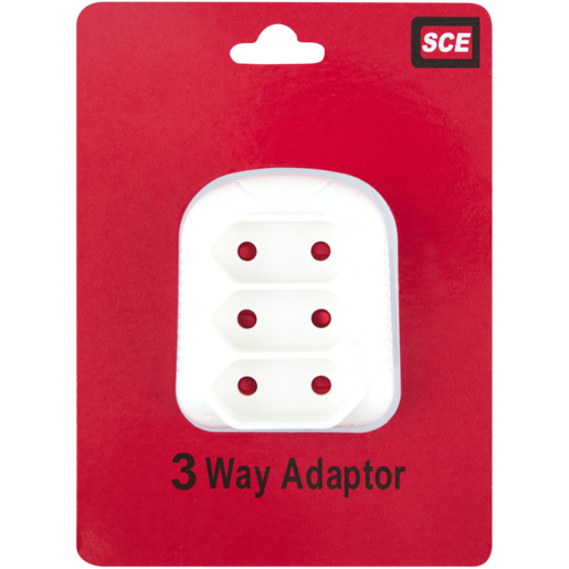 SCE 3 Way Adapter