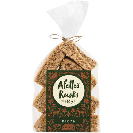 Alette's Pecan Nut Rusks 450g