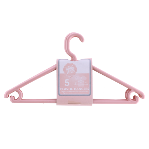 Hang It Up! Dusty Pink Hangers 5 Pack