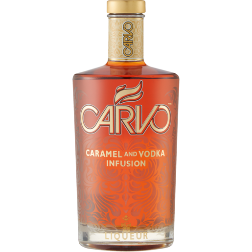 Carvo Caramel Infused Vodka Bottle 750ml