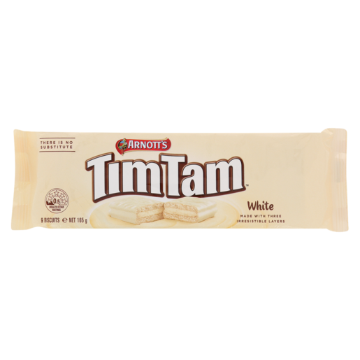 Arnott's Tim Tam White Biscuits 165g