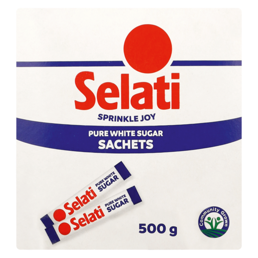 Selati White Sugar Sticks 500g