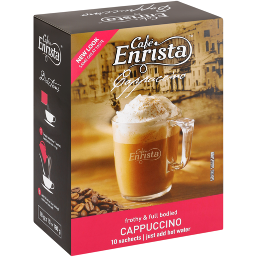 Café Enrista Frothy & Full Bodied Cappuccino Sticks 180g