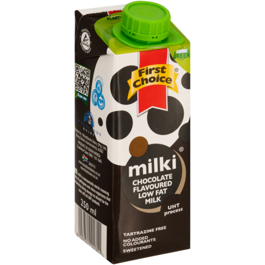 First Choice Milki UHT Chocolate Flavoured Milk Carton 250ml