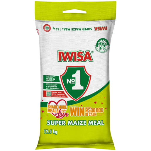 Iwisa No.1 No 1 Super Maize Meal 12.5kg