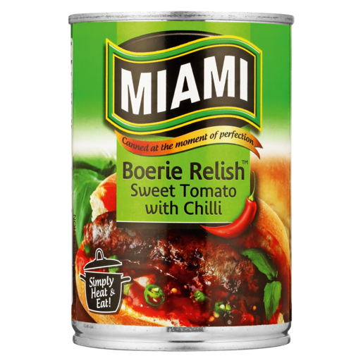 Miami Sweet Tomato with Chilli Boerie Relish 450g
