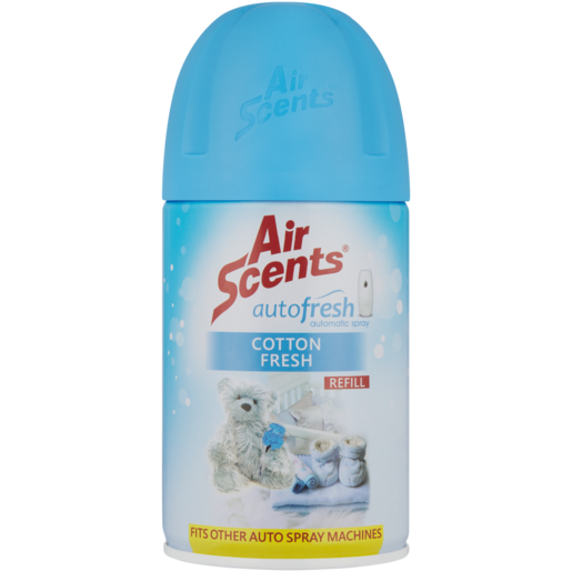 Air Scents Autofresh Cotton Fresh Automatic Refill Spray 250ml