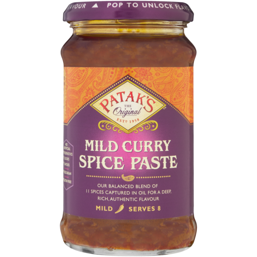 Patak's Mild Curry Spice Paste Jar 283g