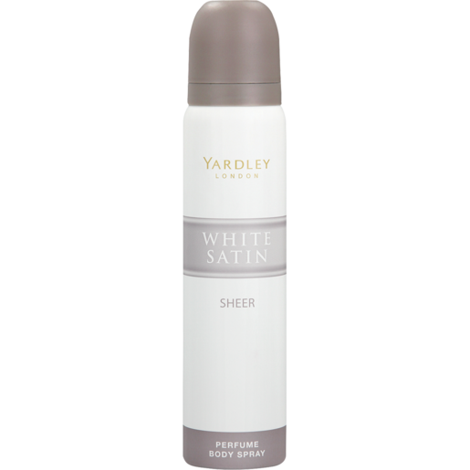 Yardley White Satin Sheer Ladies Deodorant 90ml