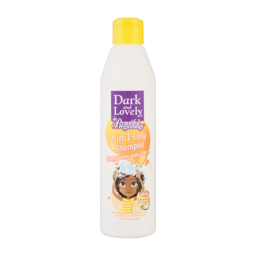 Dark and Lovely Beautiful Beginnings 2 in 1 Easy Shampoo 250ml