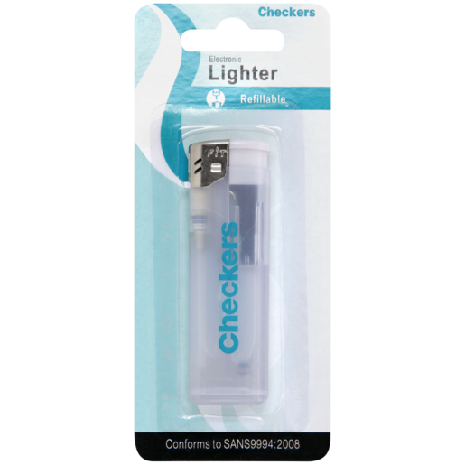 Checkers Electronic Lighter (Colour May Vary)