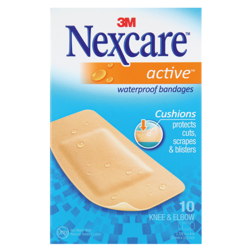 Nexcare Knee & Elbow Waterproof Bandages