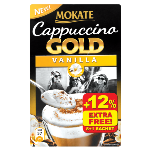 Mokate Gold Vanilla Instant Cappuccino 100g