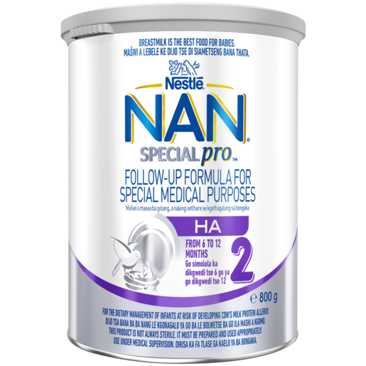 Nestlé NAN SPECIALpro Stage 2 HA Follow-Up Formula for Special Medical Purposes 800g