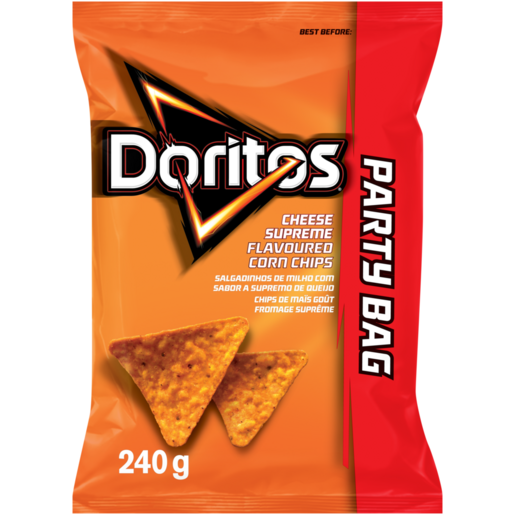 Doritos Supreme Cheese Flavoured Corn Chips 240g 