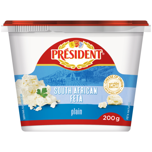 Président Plain Feta Cheese 200g