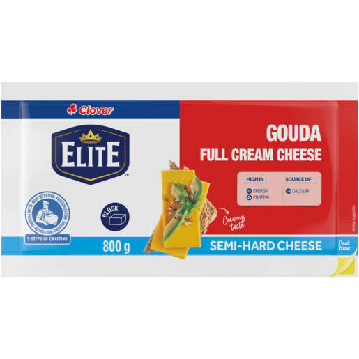 Clover Elite Full Cream Gouda Cheese 800g