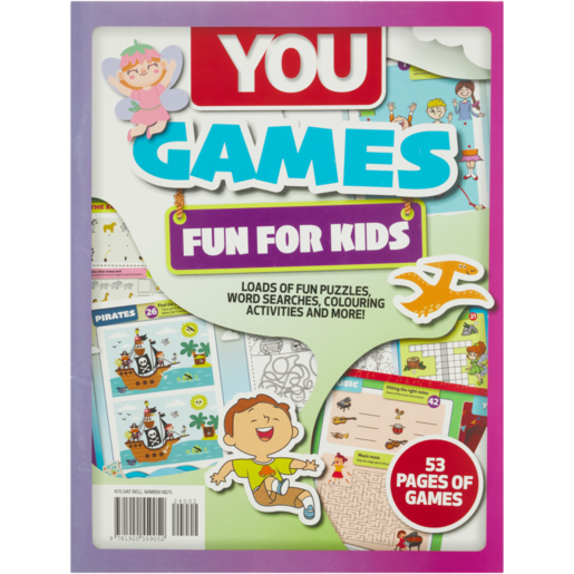YOU Games Fun for Kids Magazine 
