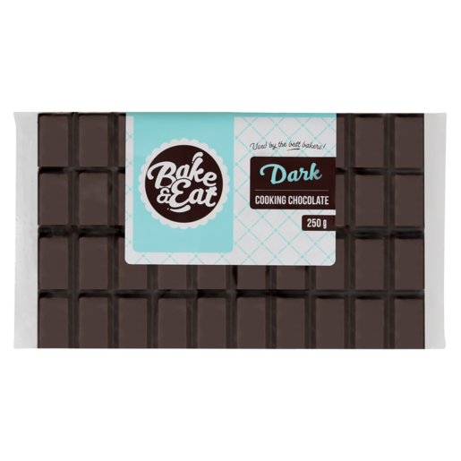 Bake & Eat Dark Cooking Chocolate Slab 250g
