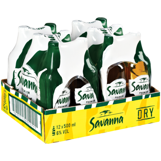 Savanna Dry Premium Cider Bottles 12 x 500ml