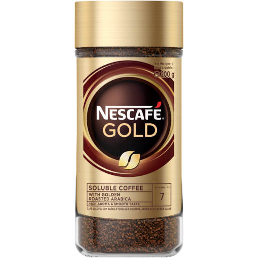 NESCAFÉ Gold With Golden Roasted Arabica Instant Coffee 200g